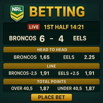 BillyBillion - NRL Betting - National Rugby League Odds